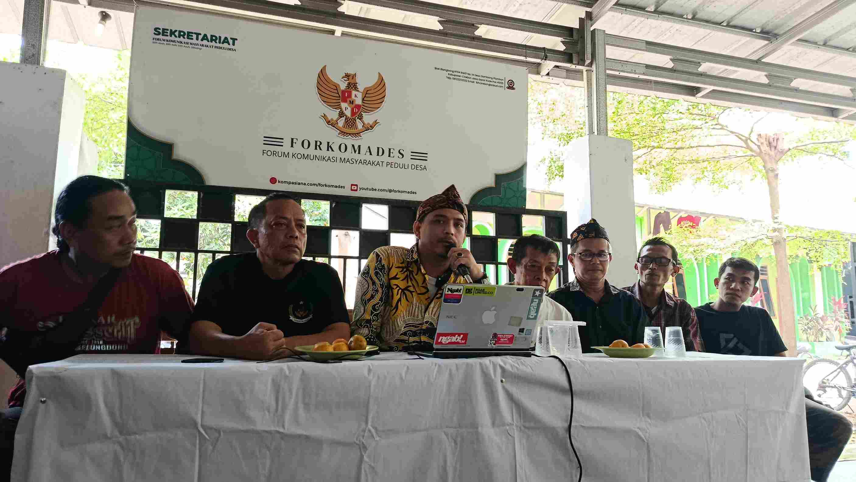 Warga Desa Gombang Dukung APH Proses hukum Kuwunya
