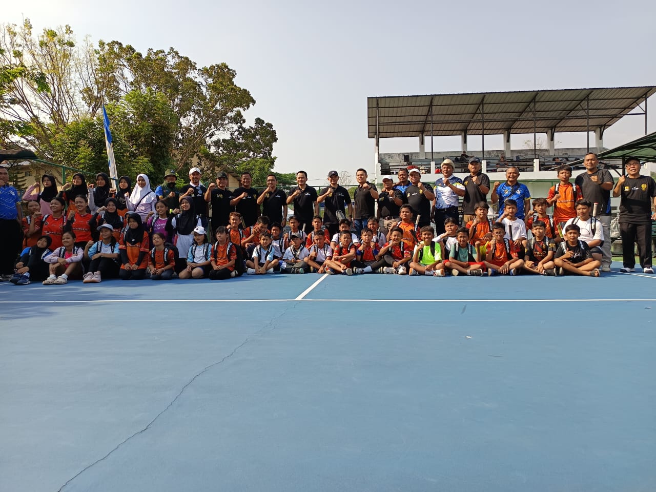 Buka Kejuaraan Tenis Junior Pelti Cup III 2024, Pj Bupati Minta Atlet Meniru Perjuangan Serena Williams