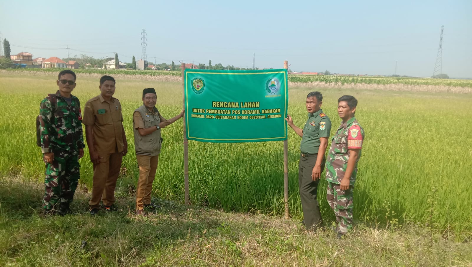 Pos Koramil Siap Dibangun di Daerah Rawan Kejahatan di Desa Gebang Kulon