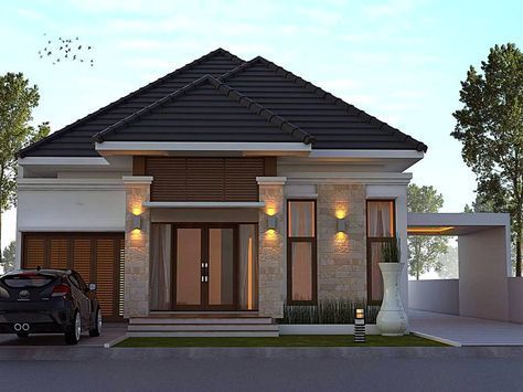 8 Inspirasi Membuat Hunian Lebih Elegan dengan Desain Rumah Batu Alam