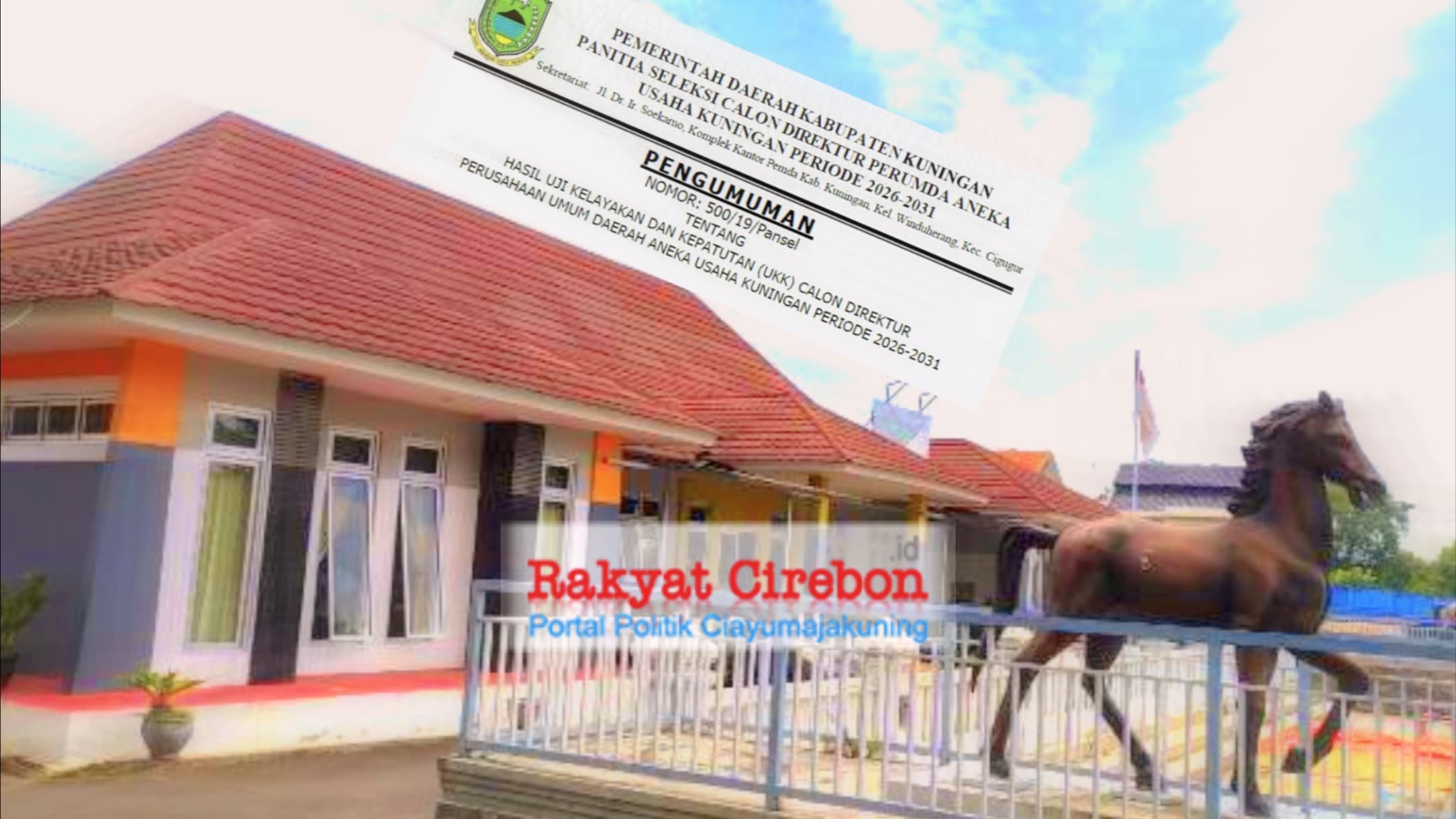 Seleksi, Calon Direktur PDAU Kuningan Mengerucut 3 Besar, Ini Sosoknya