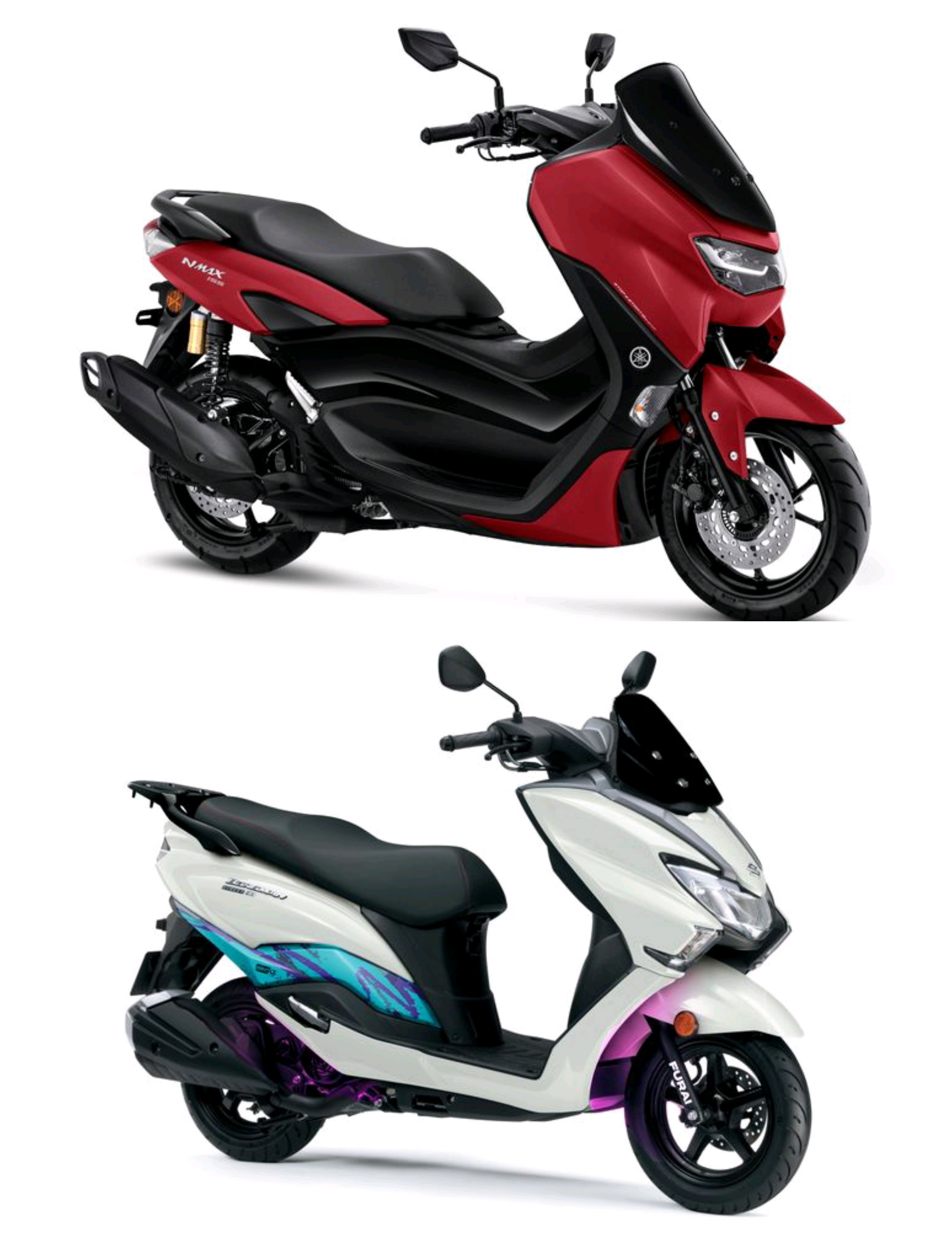 Suzuki Burgman 150 vs Yamaha NMAX 155: Duel Sengit Skutik Maxi Kelas Menengah