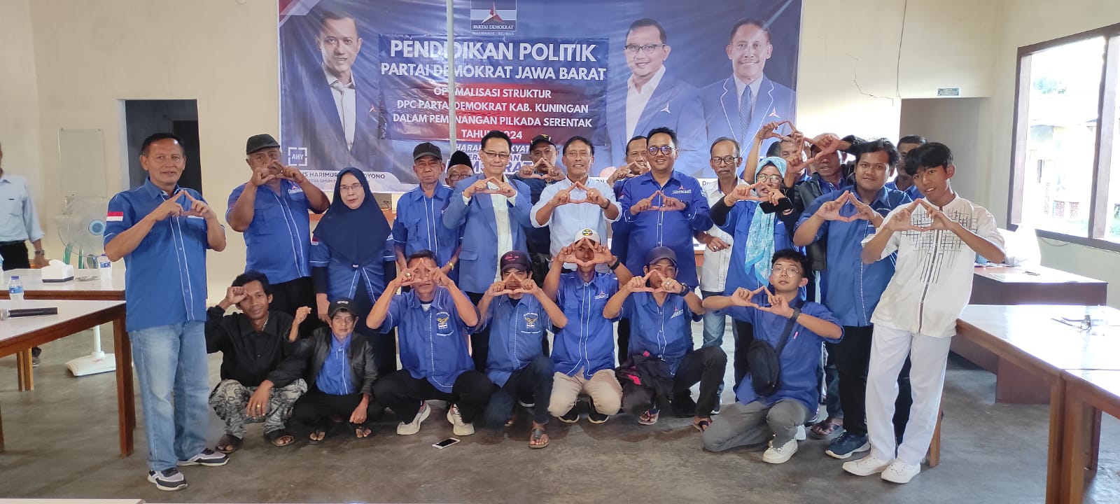 Siap Memenangkan Pilkada Kuningan, Pengurus Demokrat Turun Gunung