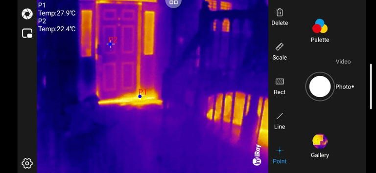 Cara Mendeteksi Kebocoran Pipa dan Kabel Korslet dengan Kamera Thermal HP