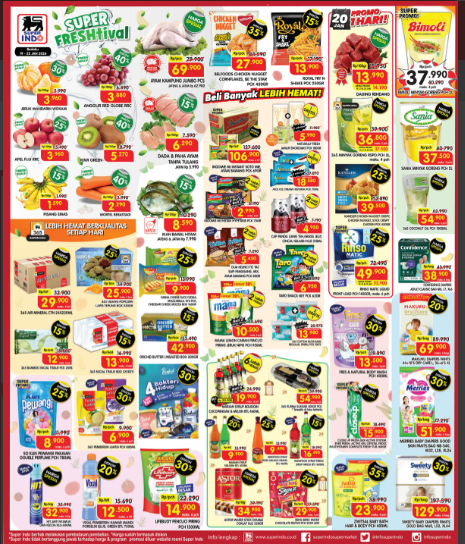 Minggu Ini Hemat! Promo SuperIndo Weekday 19–22 Januari  Wajib Kamu Cek