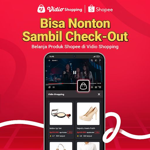 Vidio Luncurkan Vidio Shopping Bersama Shopee, Era Baru Belanja yang Terintegrasi dengan Hiburan Digital
