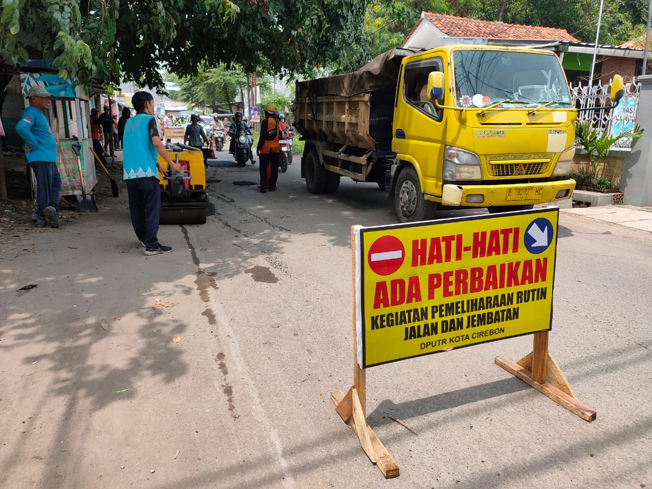 Jelang Akhir Tahun 2023, DPUTR Garap Jalan Sutawinangun hingga Jalan Garuda