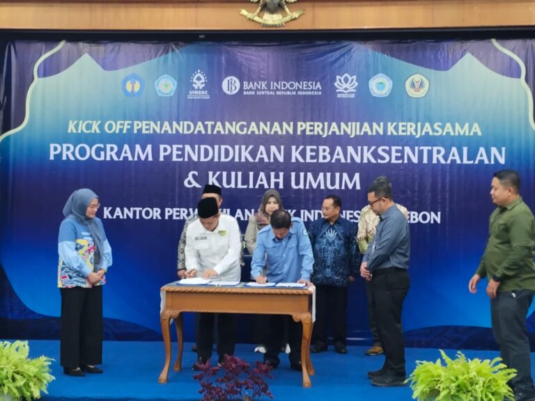 UIN Siber Syekh Nurjati Cirebon Perkuat Literasi Kebanksentralan Lewat Kerja Sama dengan Bank Indonesia