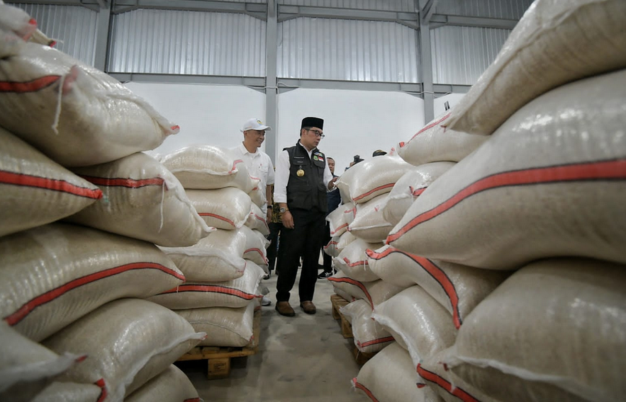 Resmikan Pusat Distribusi, Ridwan Kamil Yakin Bisa Kendalikan Inflasi di Jawa Barat 