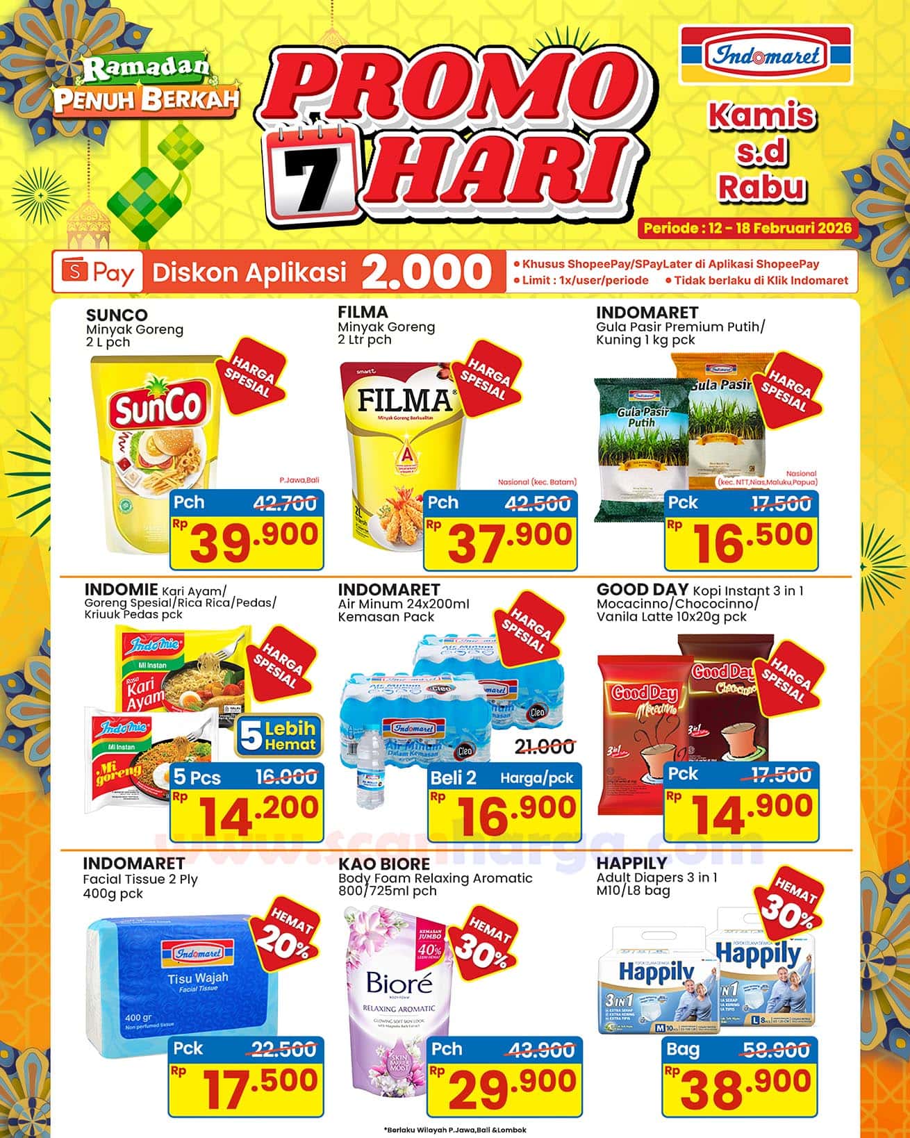 Promo Indomaret Hari Ini Menyambut Imlek dan Ramadan, Ada Diskon Minyak Goreng Mulai Rp30 Ribu 2 Liter!