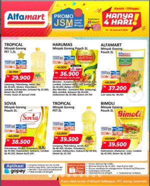 Promo JSM Alfamart Minggu Ini Terbaru, Diskon Harga Minyak Bikin Belanja Makin Hemat!