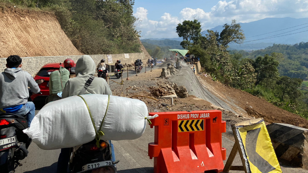 Jalur Majalengka-Kuningan di Cikijing Kembali Dibuka, Warga Harus Waspada