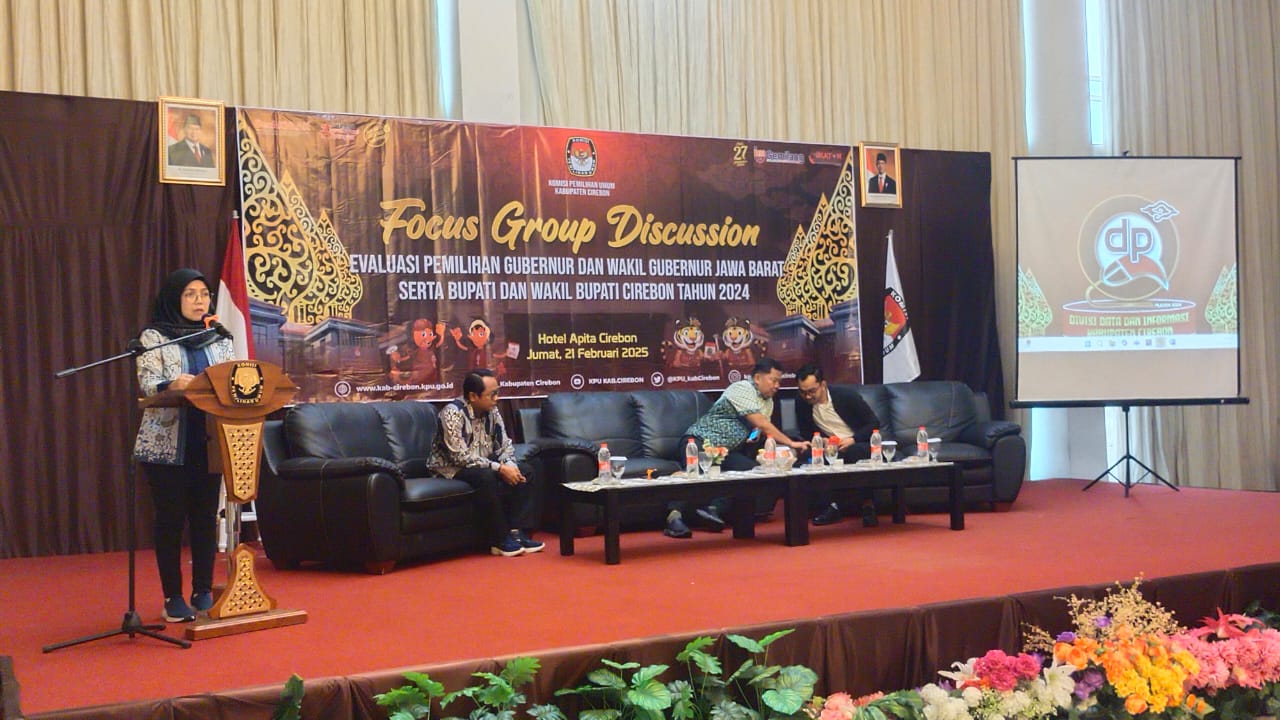 KPU Kabupaten Cirebon Gelar FGD Evaluasi Pilkada 2024