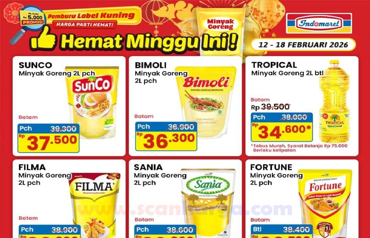 Katalog Promo Indomaret Terbaru Hari Ini 16 Februari 2026: Hemat Belanja Mingguan!