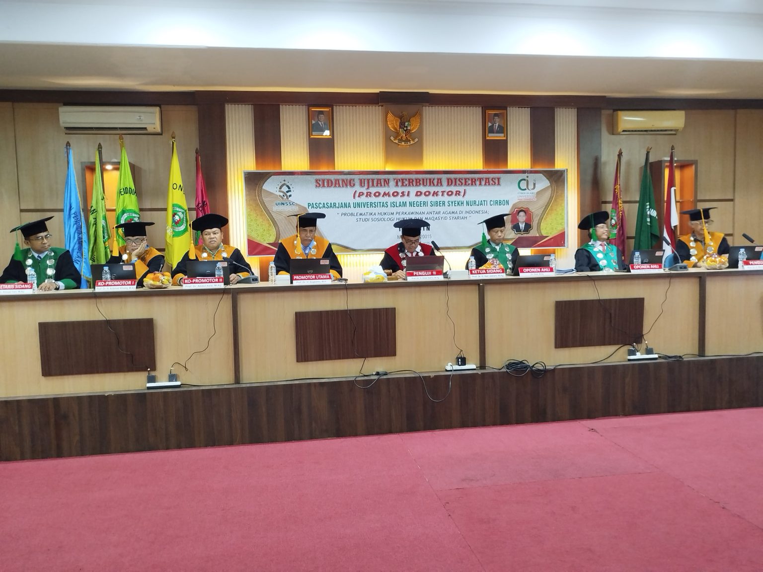 Pascasarjana UIN Siber Cirebon Gelar Ujian Promosi Doktor ke-78