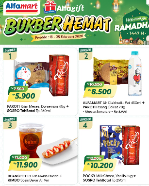 Promo Bukber Hemat Alfamart Jadi Solusi Menu Berbuka Kamu Jauh Lebih Murah dan Variatif