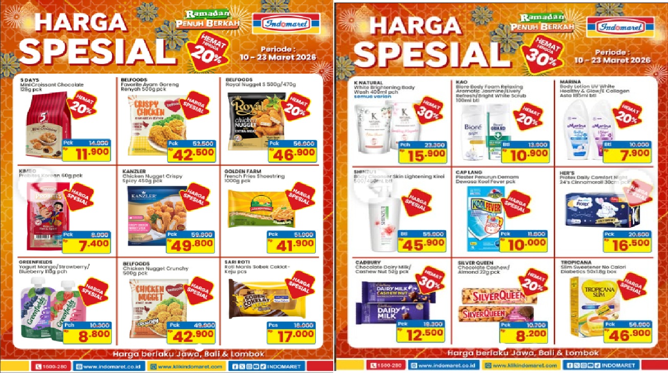 Khusus Jawa, Bali, dan Lombok Diskon 30%! Promo Indomaret Hari Ini 10 - 23 Maret 2026, Silver Queen Rp 8.200