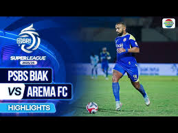 BRI SUPER LEAGUE: Hasil PSBS Biak vs Arema FC Skor 2-5