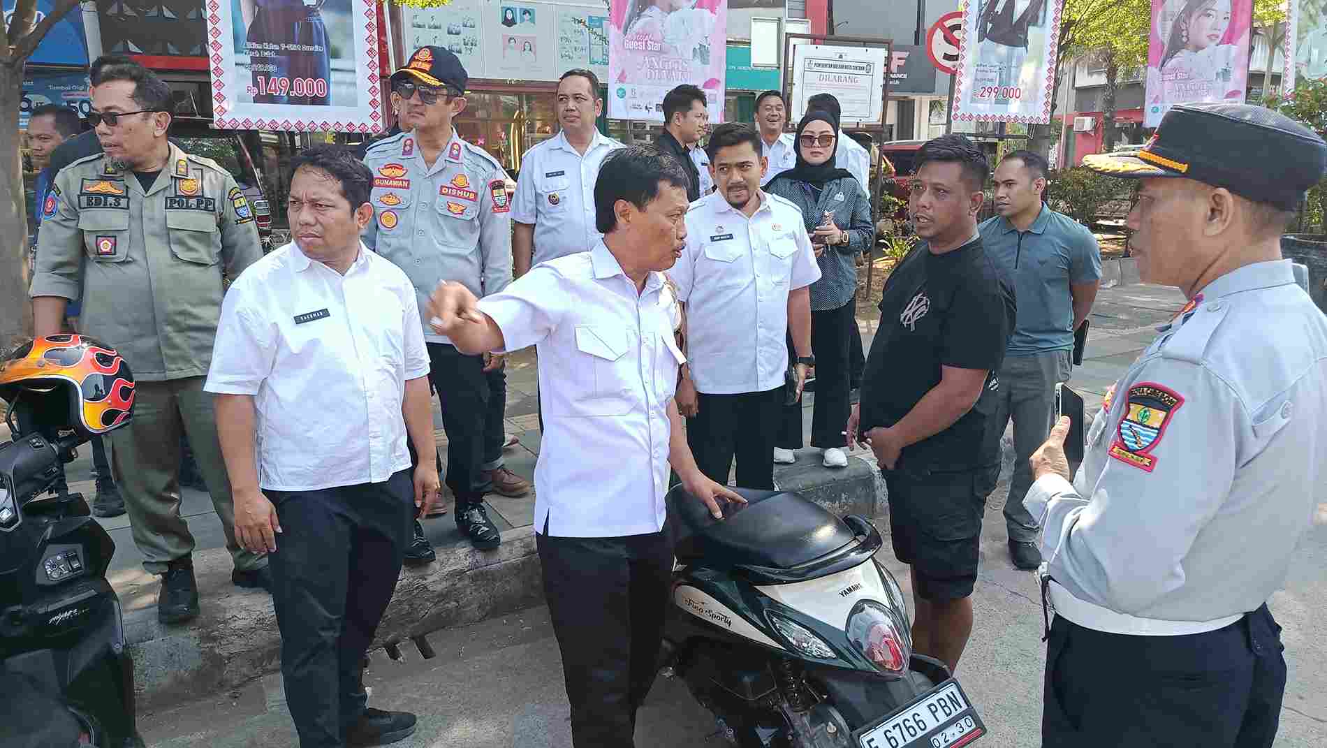 Walikota Geram Masih Ada Parkir Liar di Badan Jalan