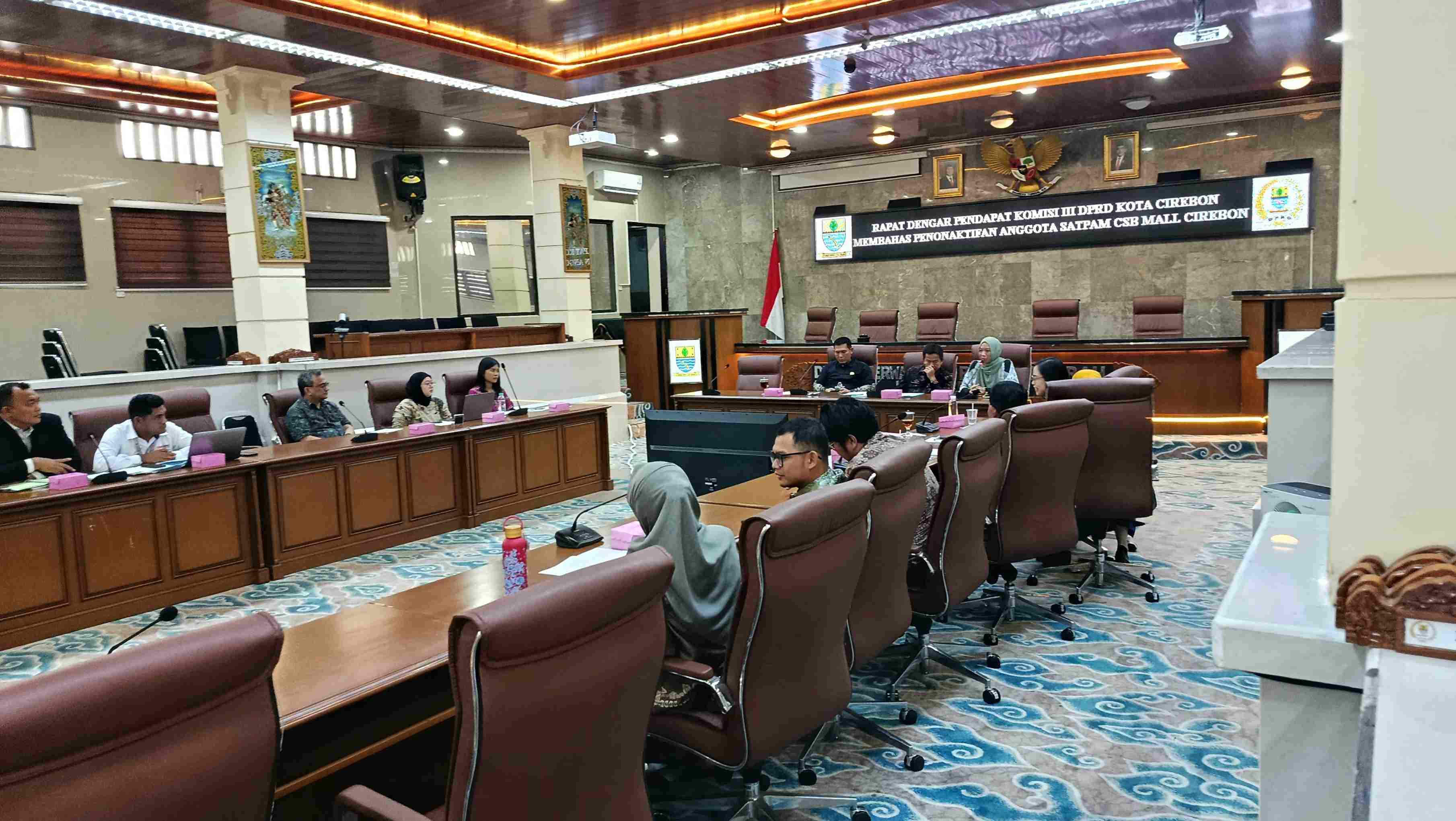 Komisi III Tengahi Polemik 45 Satpam CSB yang Diberhentikan