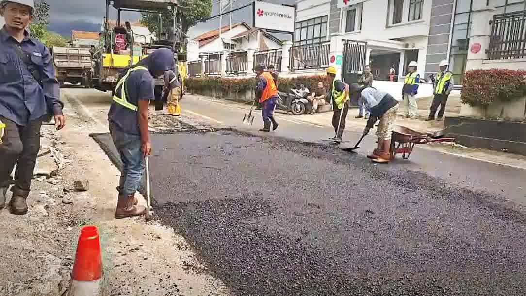Jalur Mudik di Kuningan, Preservasi Jalan Nasional Dikebut