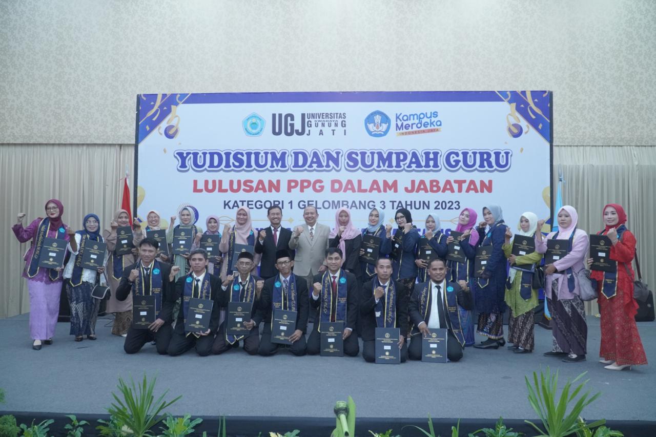 334 Guru PPG Daljab Ikuti Yudisium dan Sumpah Guru, Siap Cerdaskan Generasi Penerus