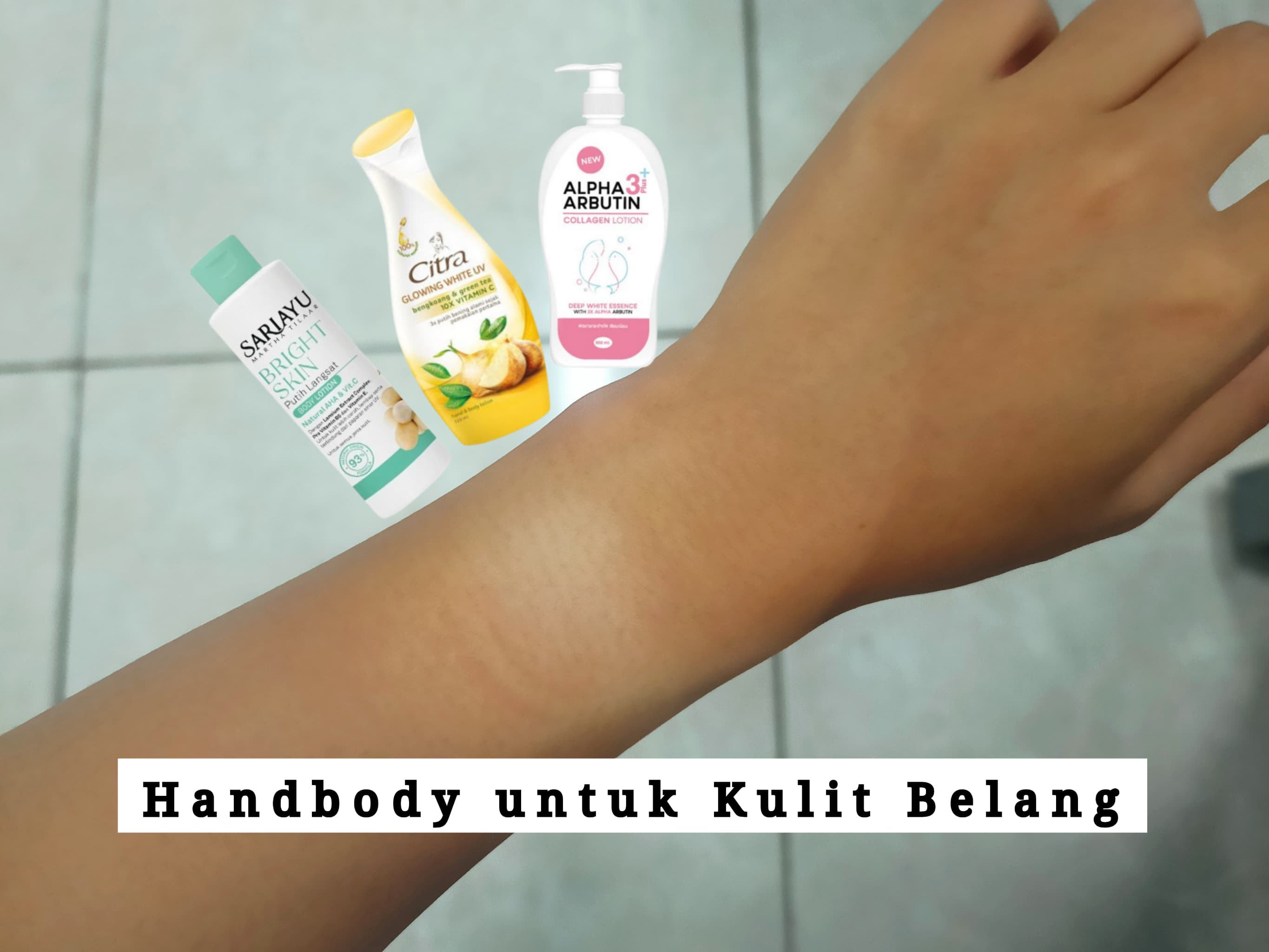 7 Rekomendasi Handbody untuk Mengatasi Kulit Belang, Buat Kulitmu Jadi Cerah Merata!