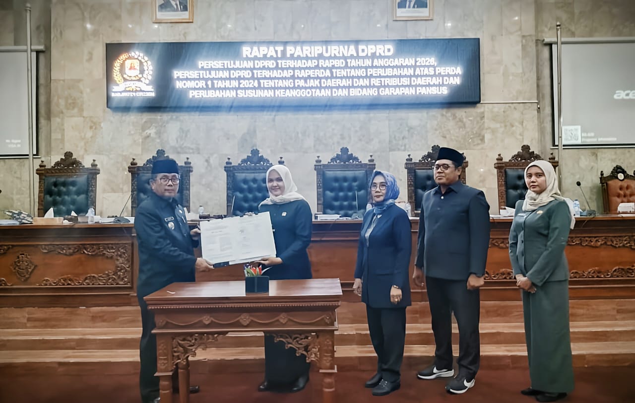 Tok! APBD Kabupaten Cirebon 2026 Ditetapkan, Nilainya Rp4,2 Triliun
