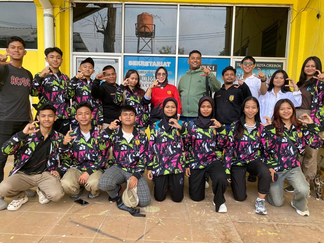 Seleksi BK Porprov Dimulai, Atlet Karate Kota Cirebon Fokus Berjuang