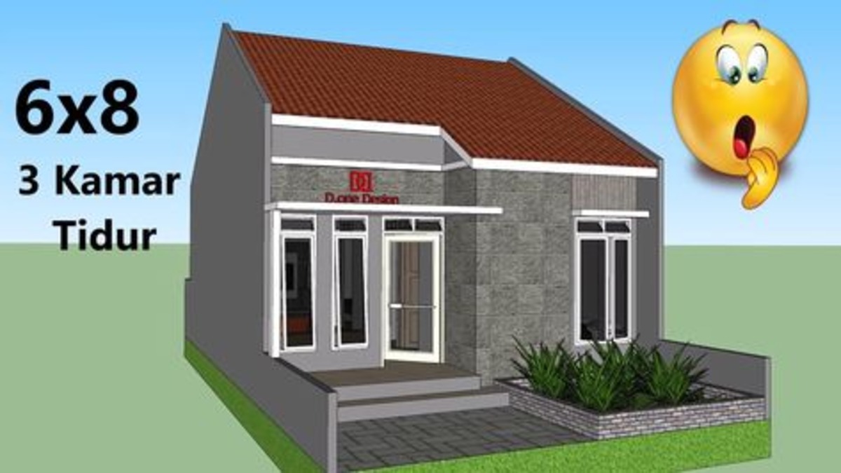 Desain Rumah Minimalis Terbaru, Berikut 6 Inspirasi Denah Rumah 6x8 yang Efisien dan Stylish