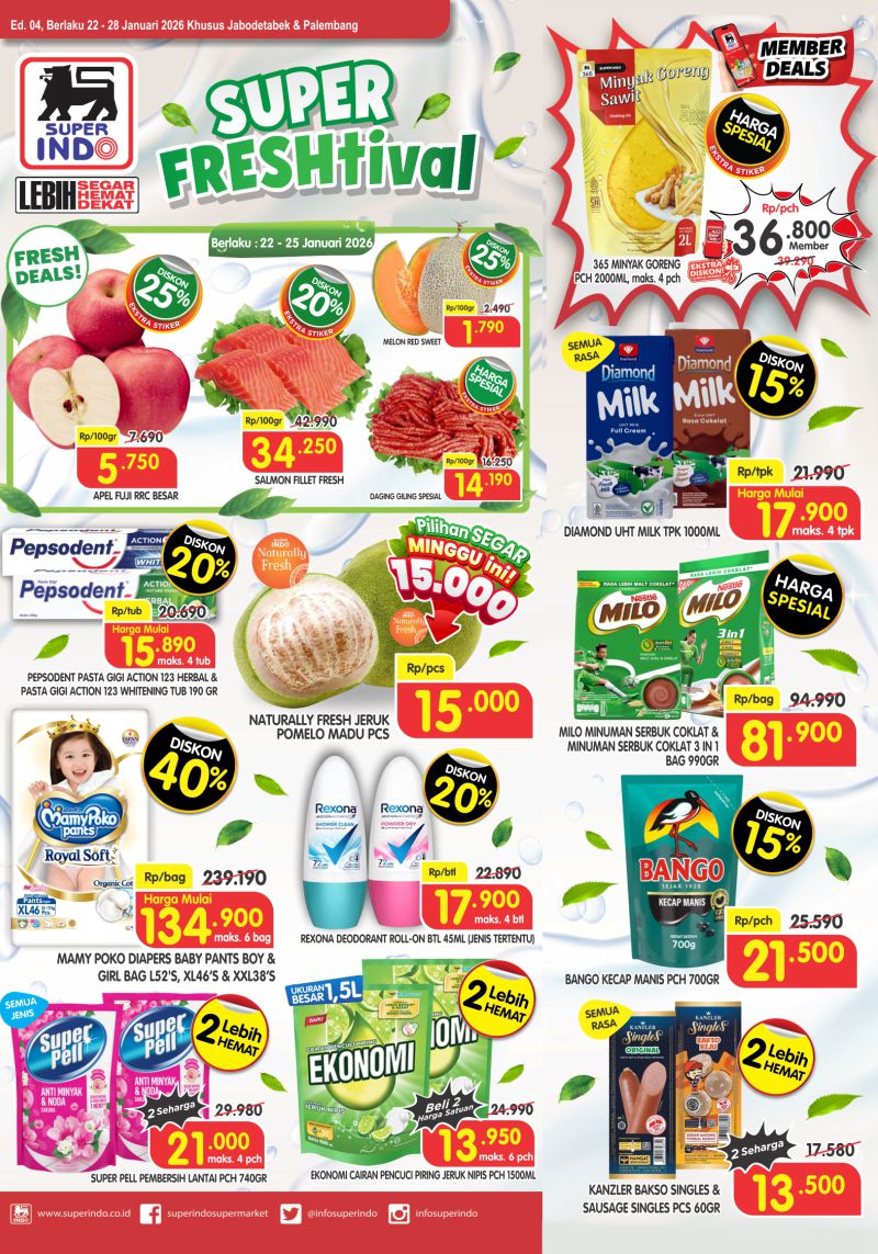 Katalog Promo Superindo Pekan Ini: Minyak Goreng dan Daging Segar Turun Harga!