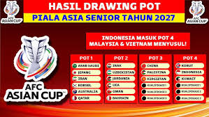 Kapan Undian Grup Piala Asia: Pot Berapakah Indonesia?