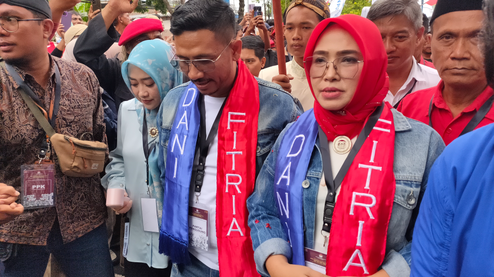 Cita-Cita Paslon Dani-Fitria Ingin Kembangkan Wilayah Selatan Kota Cirebon