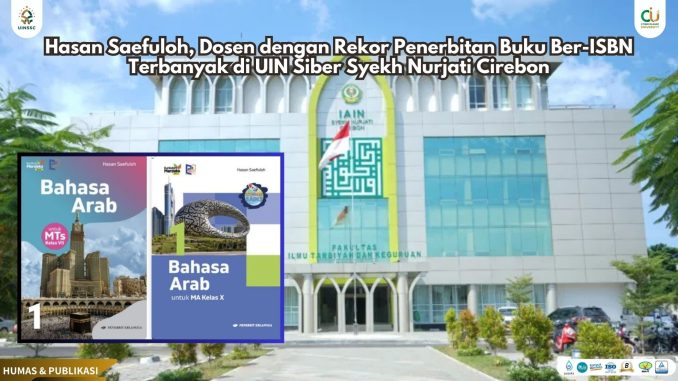 Hasan Saefuloh, Dosen dengan Rekor Penerbitan Buku Ber-ISBN Terbanyak di UIN Siber Cirebon