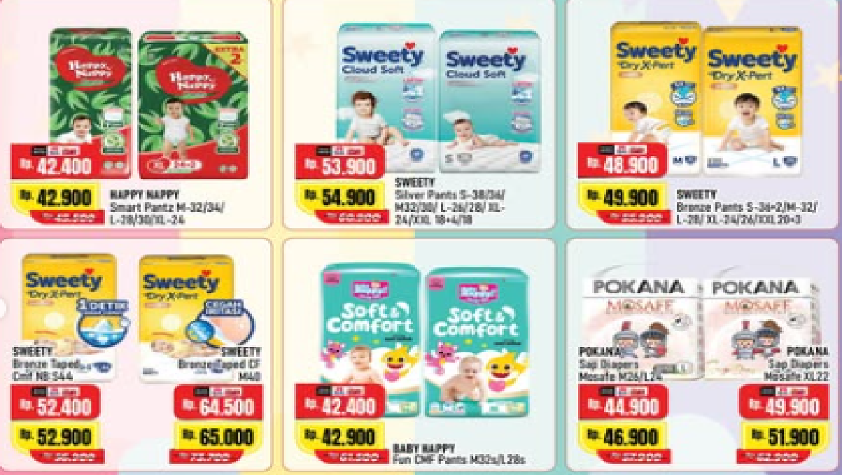 Promo Popok Bayi Murah Mei 2026 di Alfamidi & Superindo: Diskon hingga 40%!
