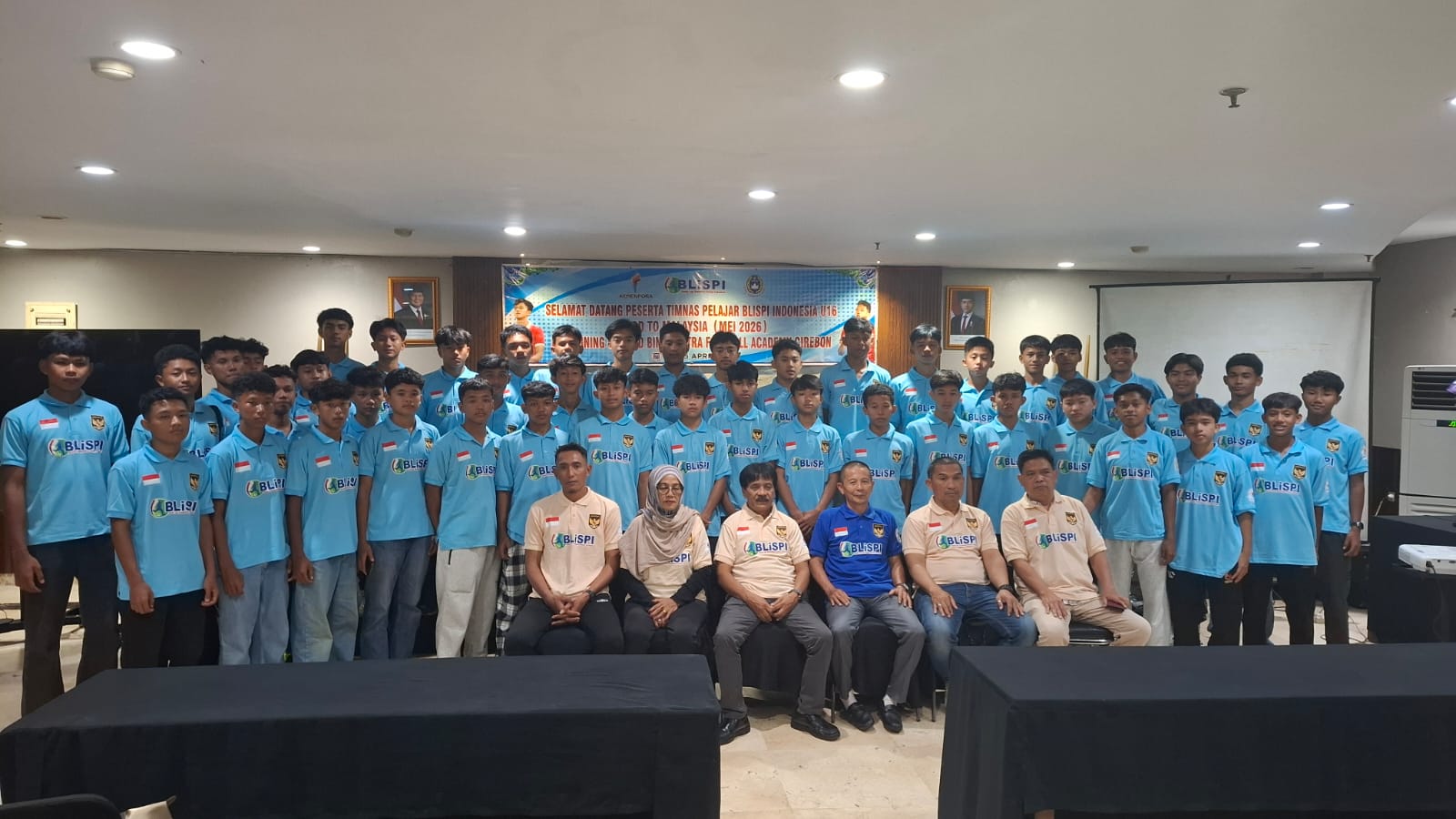 TC Timnas Pelajar U16 Resmi Diluncurkan di Cirebon