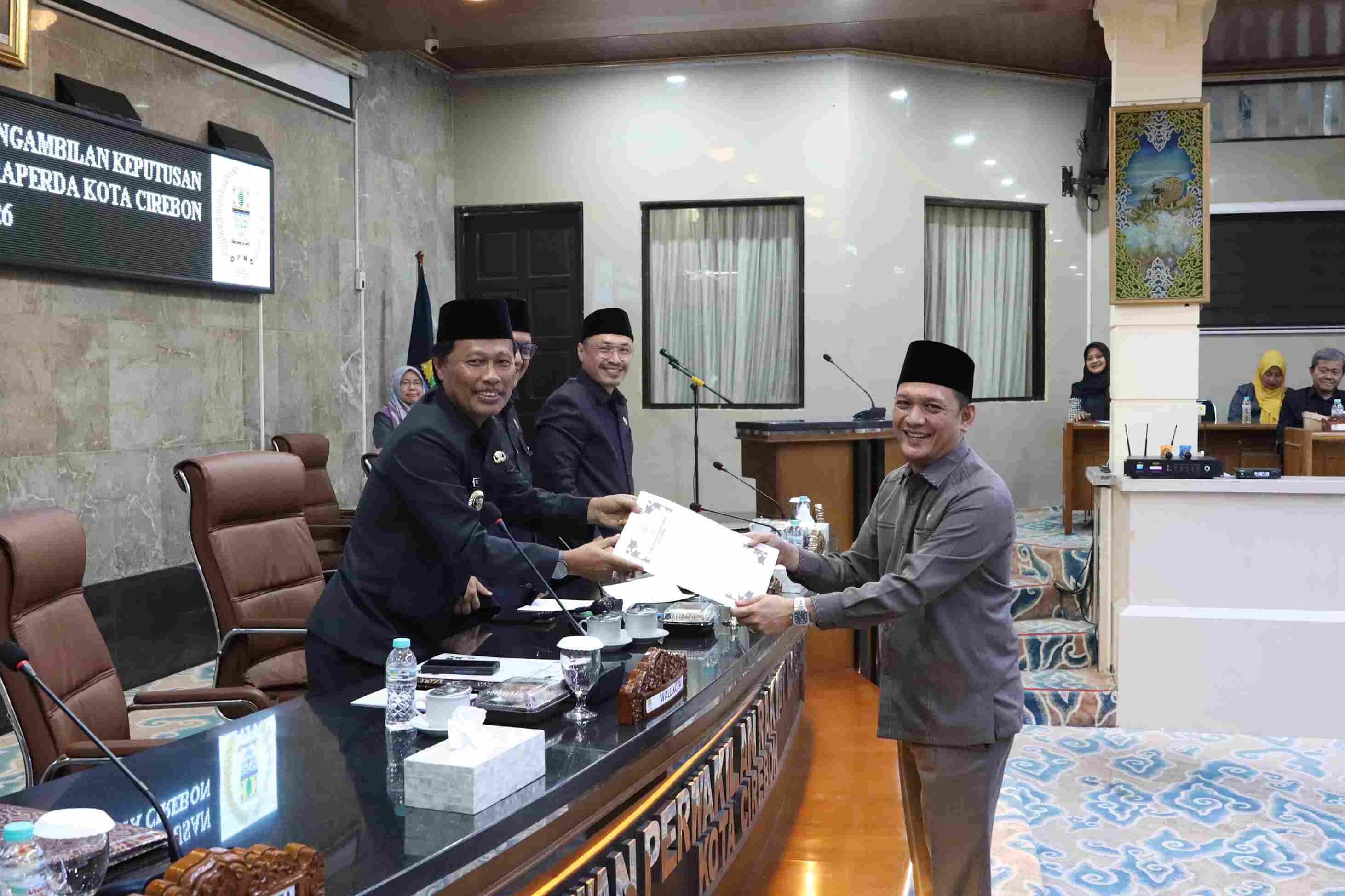 Tok!! APBD Kota Cirebon 2026 Ditetapkan Rp.1.494.256.418.924, Terjun Bebas dari 2025