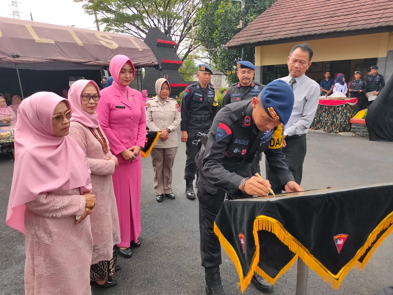 Raden Aruman Wirananggapathi Jadi Nama Kesatrian Batalyon C Pelopor Satbrimob Polda Jabar