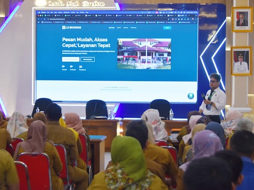 Permudah Peminjaman Aset, Le-Booking Diluncurkan