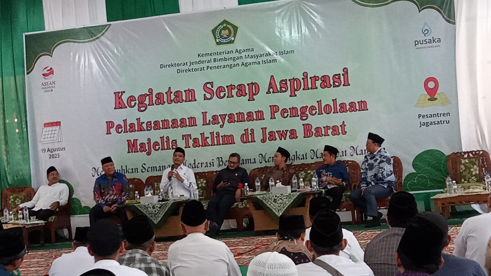 Kemenag RI Serap Aspirasi di Ponpes Jagasatru Cirebon, akan Jadi Bahan Evaluasi dalam Dunia Dakwah 