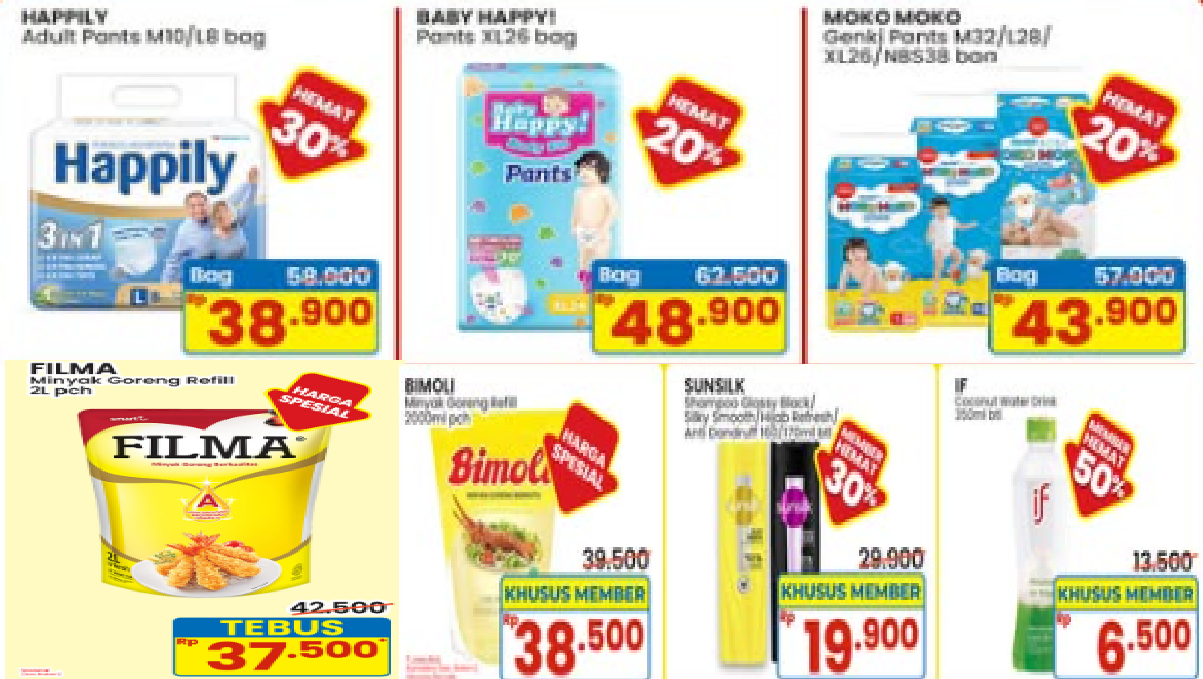 Diskon hingga 50%, Promo JSM Indomaret 6-8 Februari 2026, Minyak Hanya Rp 36.400, Popok Bayi Rp 44.500