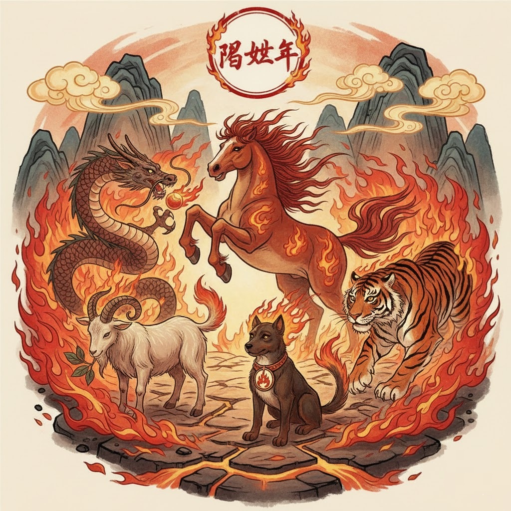 Daftar Shio Paling Beruntung di Tahun Double Fire Kuda Api 2026, Kuda, Anjing, hingga Naga