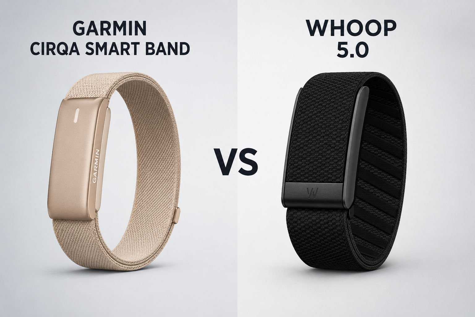 Garmin CIRQA Smart Band vs WHOOP 5.0: Adu Fitur, Baterai, dan Harga