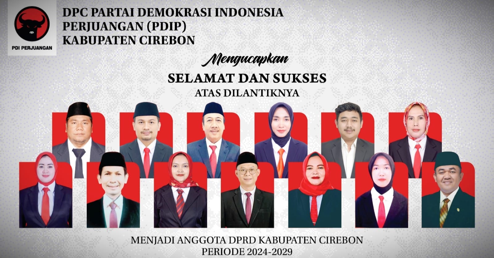 PDIP Dominasi Kursi DPRD Kabupaten Cirebon Periode 2024-2029