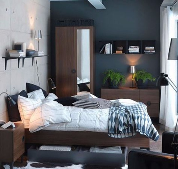 7 Inspirasi Menyulap Kamar Tidur Minimalis Ukuran 4x4 Meter dengan Desain yang Modern 