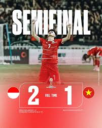 Piala AFF U-19: Hasil Indonesia vs Vietnam U19 Skor Tipis 2-1
