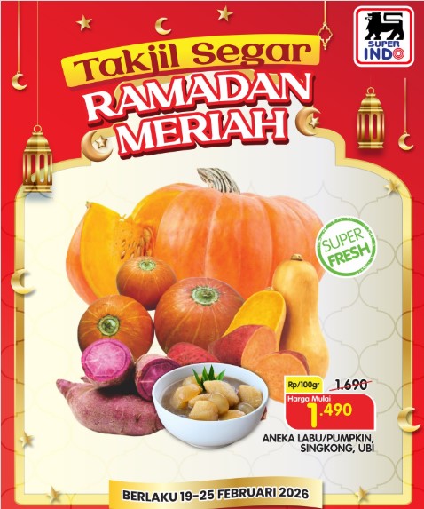 Promo Takjil Segar Superindo: Diskon Bahan Kolak Mulai Rp1.000-an!