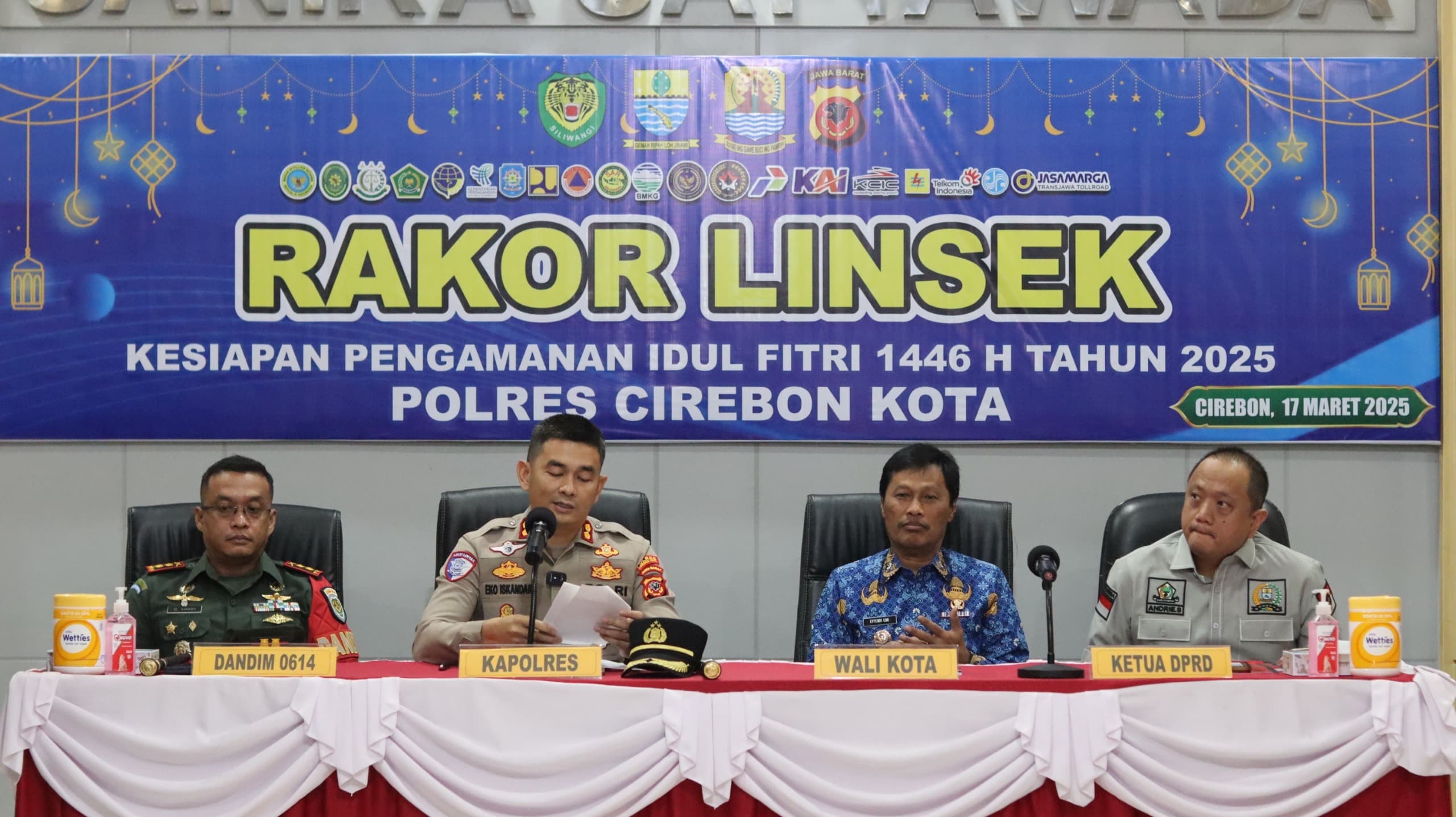 Walikota Cirebon Apresiasi Kerjasama Pengamanan Lintas Sektoral