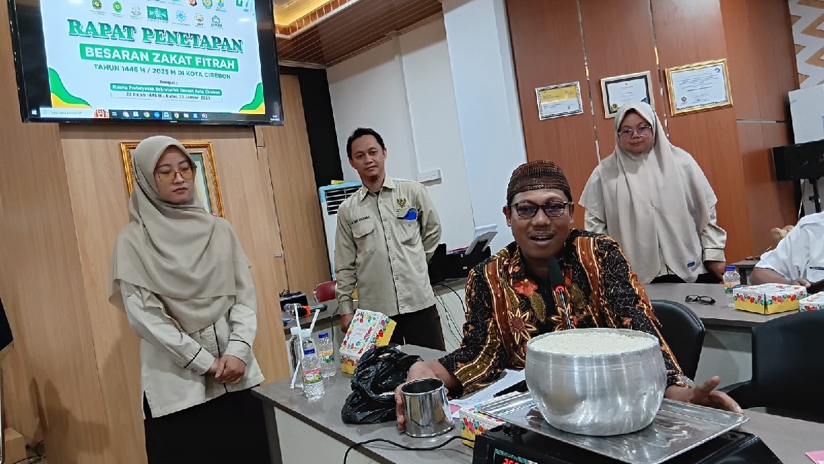 Baznas Kota Cirebon Tetapkan Besaran Zakat Fitrah di Kota Cirebon untuk Tahun 1446 H