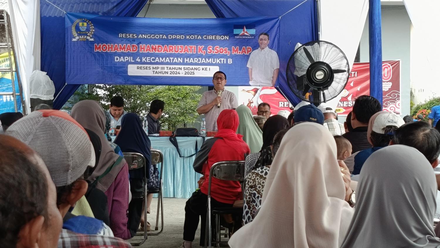 Di Reses Andru, Warga Kembali Tanyakan Betonisasi Ciremai Raya